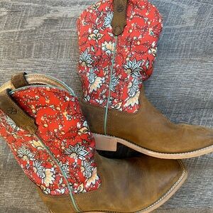 Twisted X Floral Girls Cowboy Boots